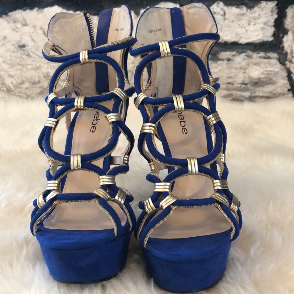 🛑SOLD🛑Blue bebe high heels